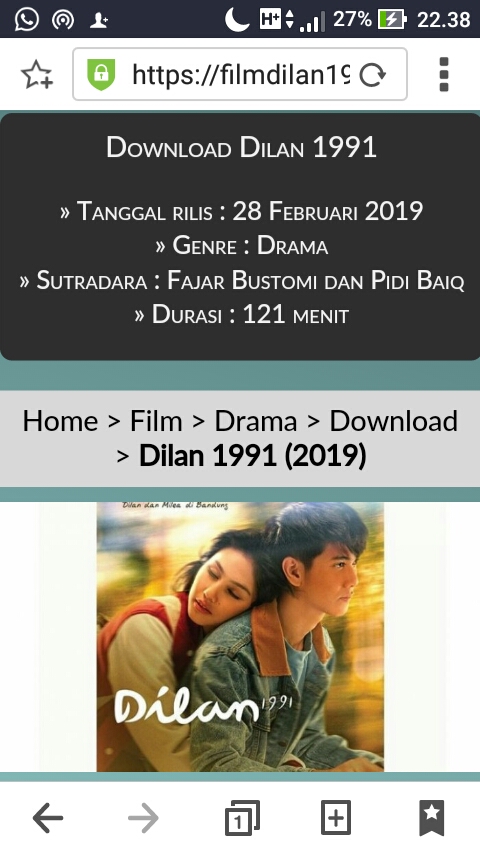 Download Video Dilan 1991 Full Movie Mp4